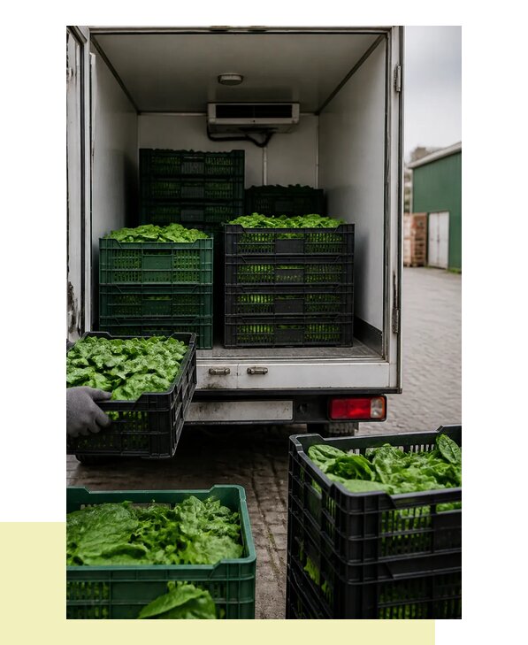 Перевозка шпината в Краснокаменск с сохранением свежести продукции